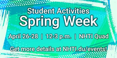 Note: some courses have modified dates as indicated on the <b>schedule</b>. . Nhti spring 2022 schedule